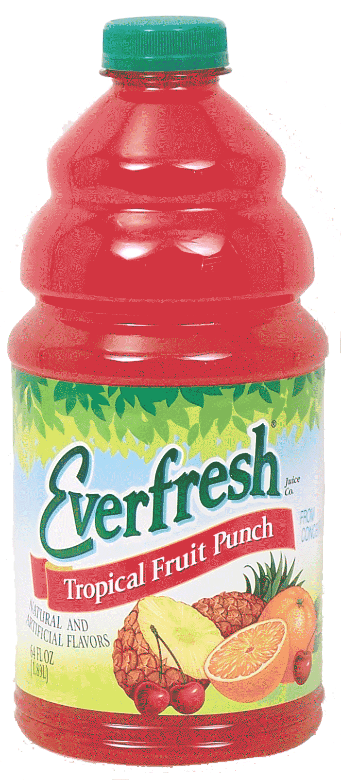 Everfresh  tropical fruit punch from concentrate, 5% fruit juice Full-Size Picture